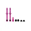 Muc-Off Tubeless Valve Kit 60mm in Pink